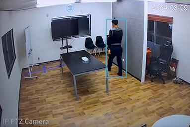 AI人検知システムカメラ